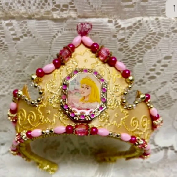 Disney Costumes Vintage Disney Princess Belle Headband Crown Tiara Poshmark
